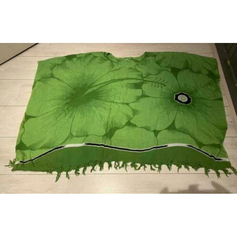groen super wijde tuniek one size fits most