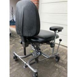 Zwarte Trippelstoel DOGE zgan