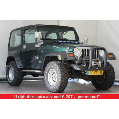 Jeep Wrangler 4.0 I Hardtop / Youngtimer / Verhoogd