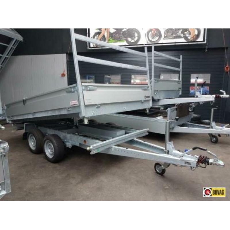 Henra 3 zijdige kipper 301x185 2.7 ton AKTIEPRIJS Demowagen