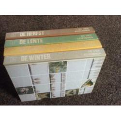 Boek;de 4 seizoenen ,de lente ,de zomer,de herfst,de winter
