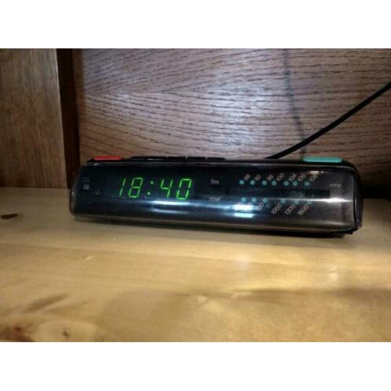 Radio en wekker