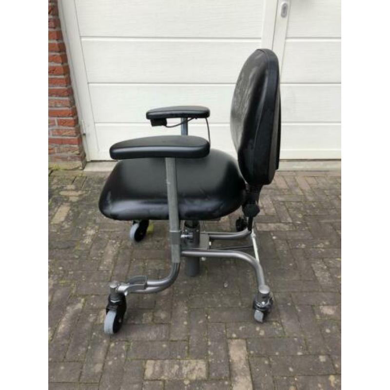 Zwarte Trippelstoel DOGE zgan