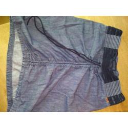 Jeans kokerrok pencil skirt van Object. Maat m.