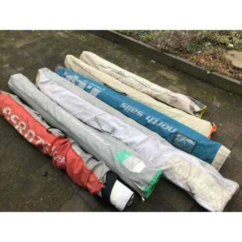 Slalom/race/storm zeilen. 6 stuks vanaf 50 euro!!!