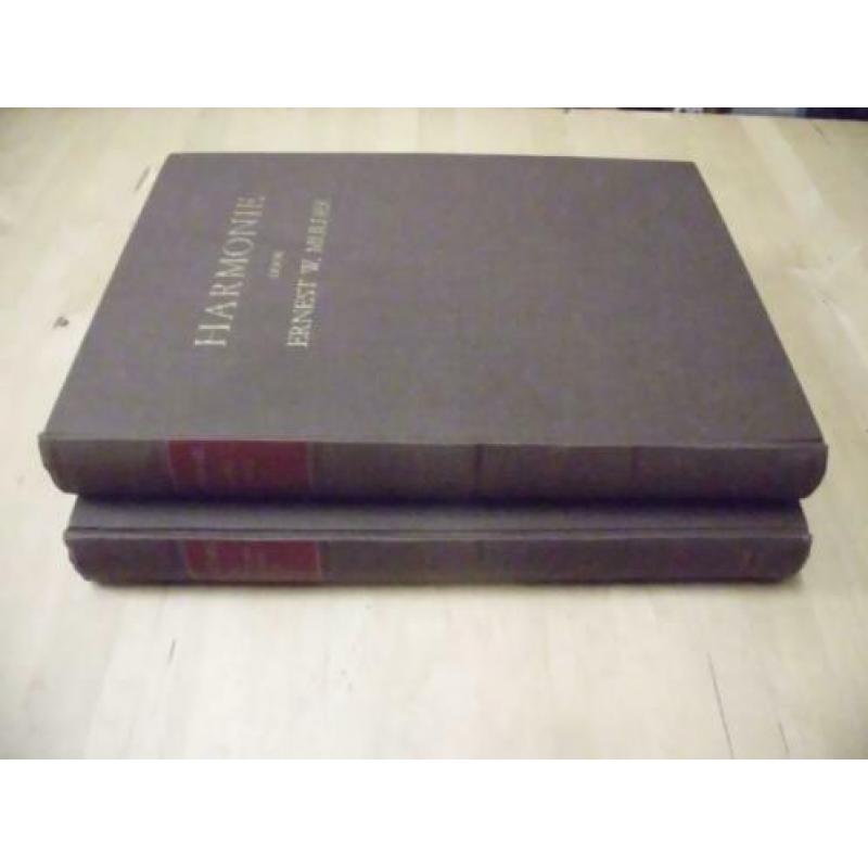 Harmonie door Ernest W. Mulder, beide delen