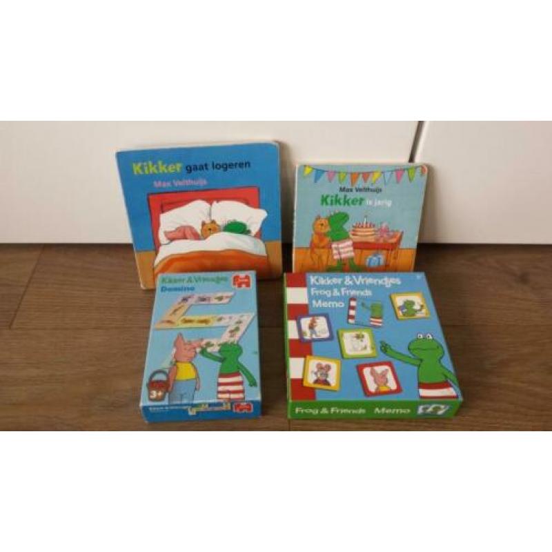 Kikker : memory + 2 boeken + domino