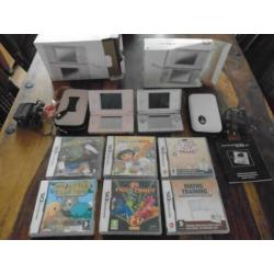 Nintendo ds lite + spellen