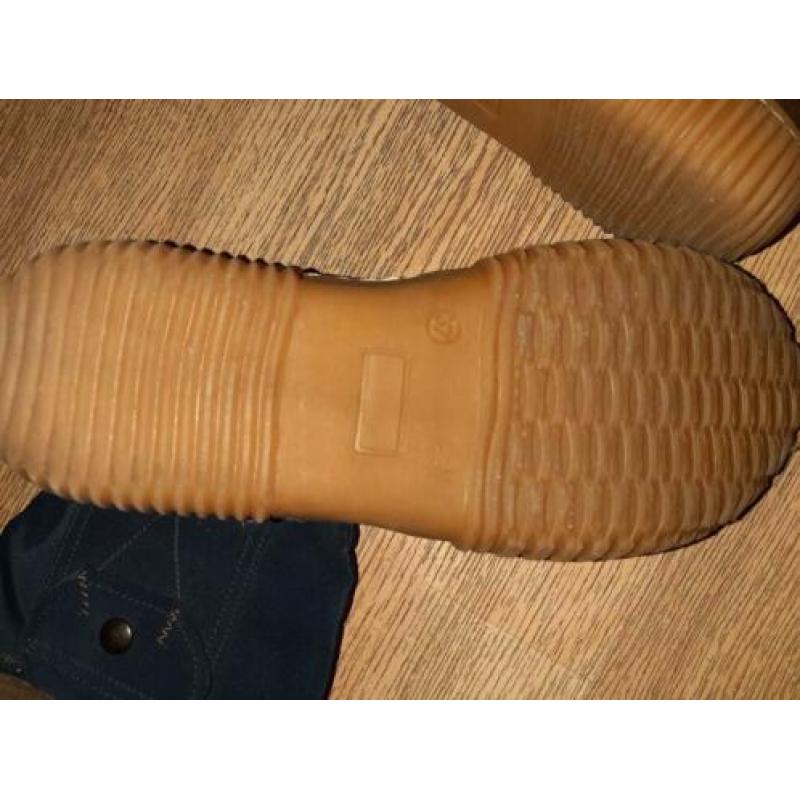 Skechers echt leer/suède