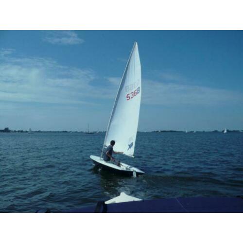 Open zeilboot X4 Lanaverre incl. boottrailer