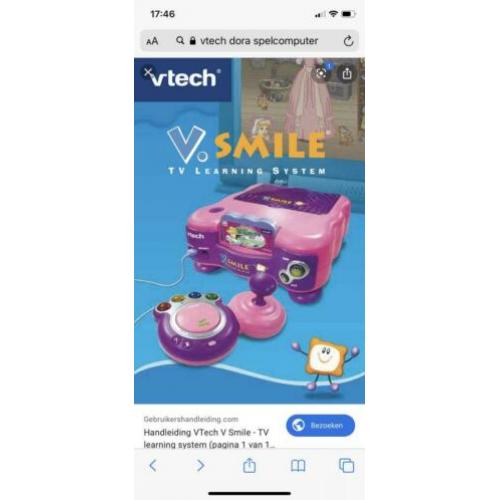 V.smile tv mét Dora spel!