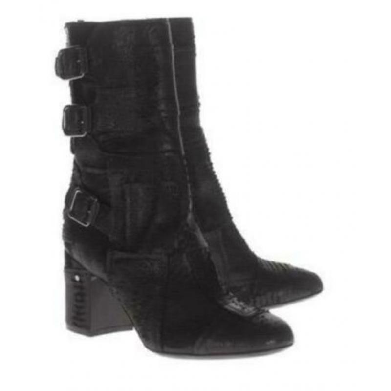 Patchwork booties van Laurence Dacade - maat 39 ZGAN!