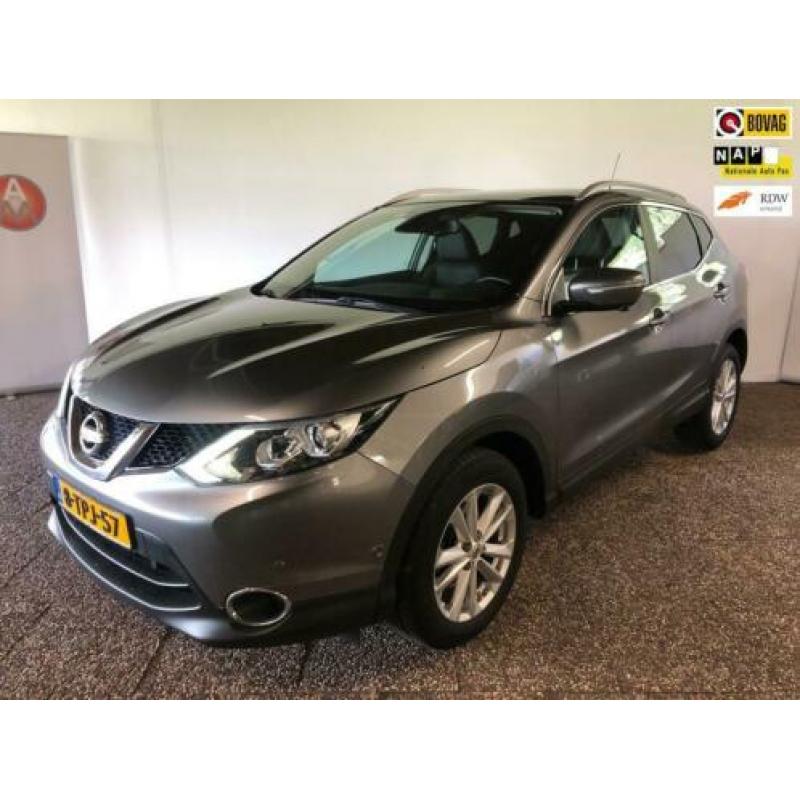 Nissan Qashqai 1.6 dCi Tekna Pano. Leer, Camera