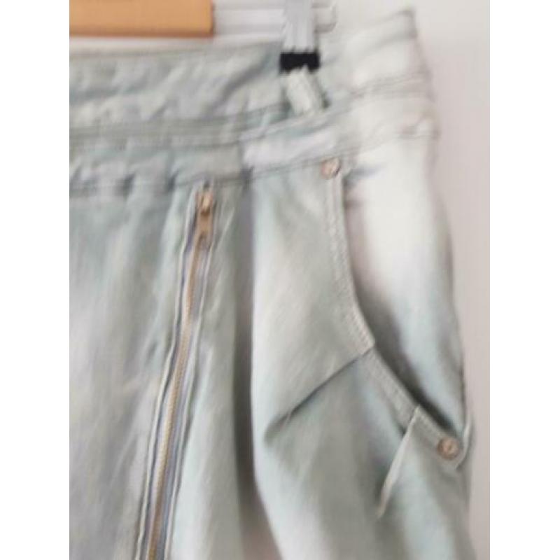 Baggy jeans licht grijs Maat 48
