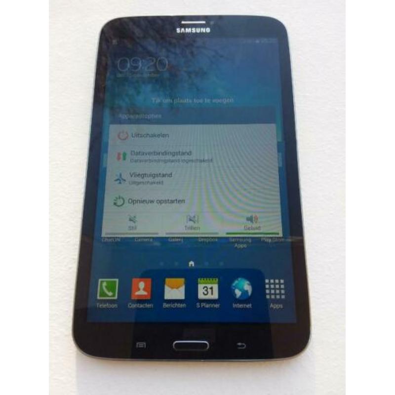 Samsung tablet TAB 3, niet helemaal 100% goed