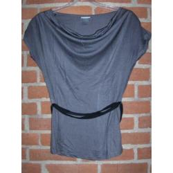 Grijs T-Shirt H&M mt XS (941)