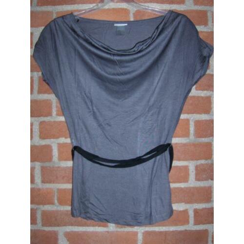 Grijs T-Shirt H&M mt XS (941)