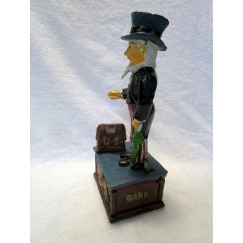Gietijzeren spaarpot, Uncle Sam