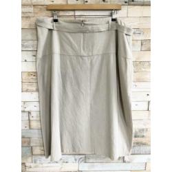 Studio Denmark grijs/beige rok, maat 50 - NP 89,95 - wyp