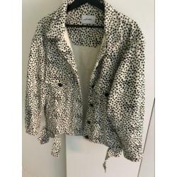 Ambika jas lois one size met stippen