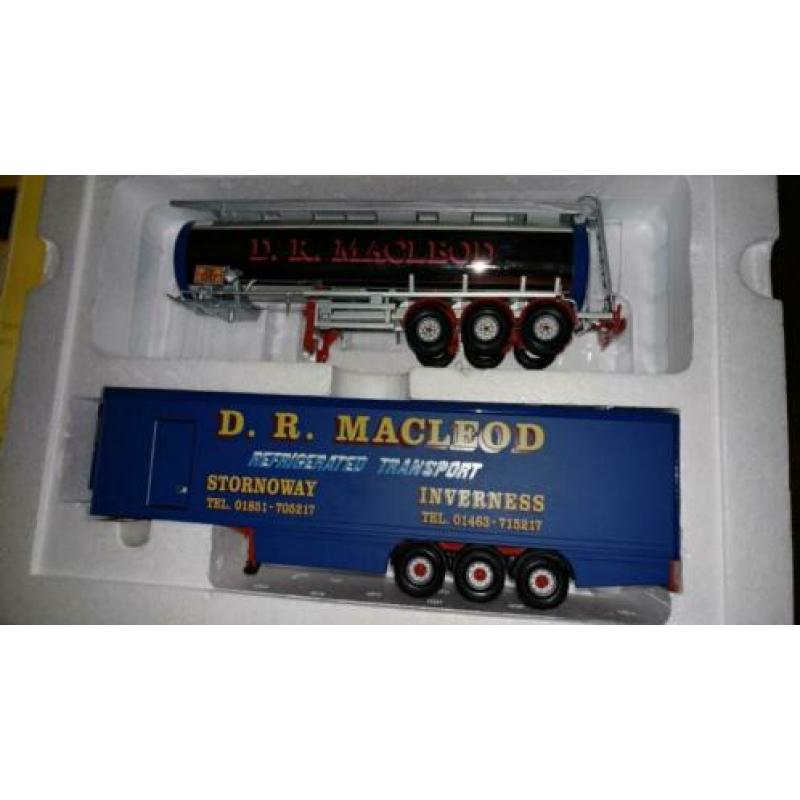 CORGI CC99165 D.R.Macleod of Stornoway Trucks & Trailers Set