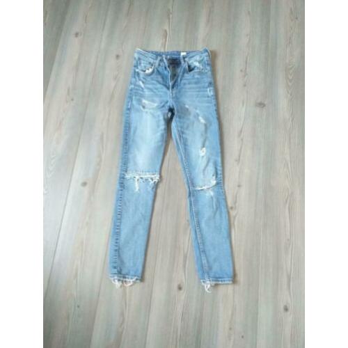 H&M vintage skinny jeans, maat 27.