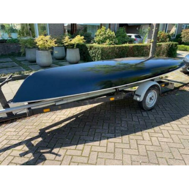 Open zeilboot X4 Lanaverre incl. boottrailer
