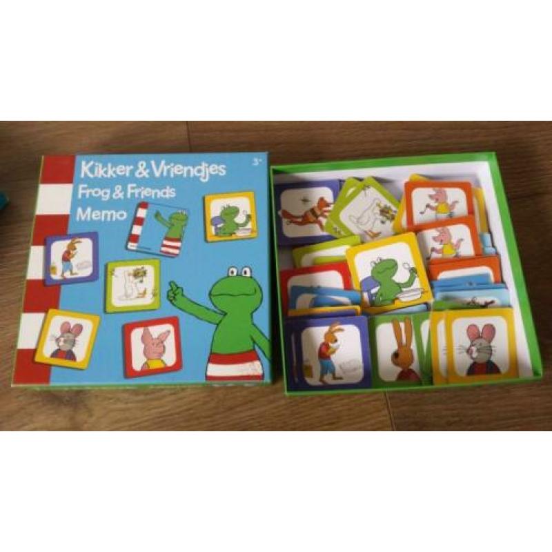 Kikker : memory + 2 boeken + domino