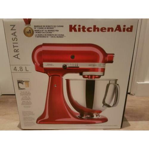 Nieuwe kitchenaid keukenmachine 5KSM175PSECA
