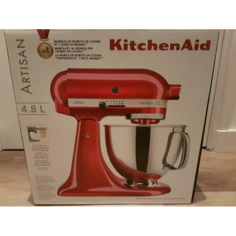 Nieuwe kitchenaid keukenmachine 5KSM175PSECA