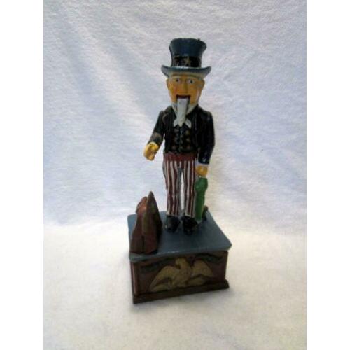 Gietijzeren spaarpot, Uncle Sam