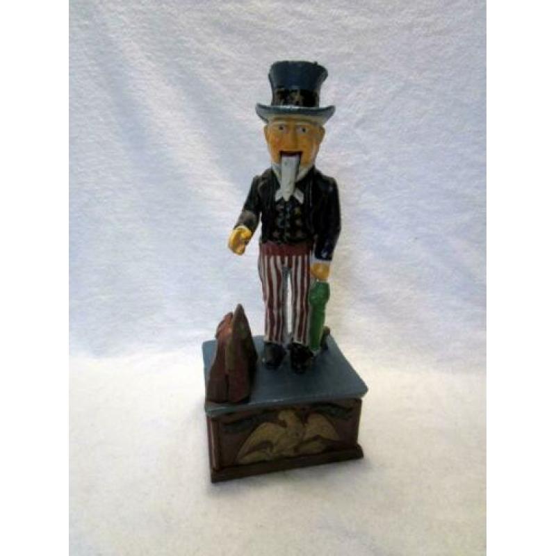 Gietijzeren spaarpot, Uncle Sam