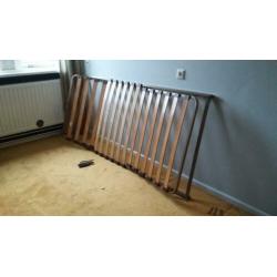 half hoogslaper, donker grijs, 200 bij 90 cm