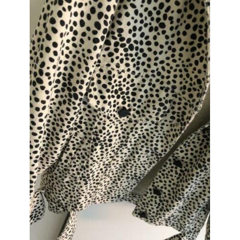 Ambika jas lois one size met stippen