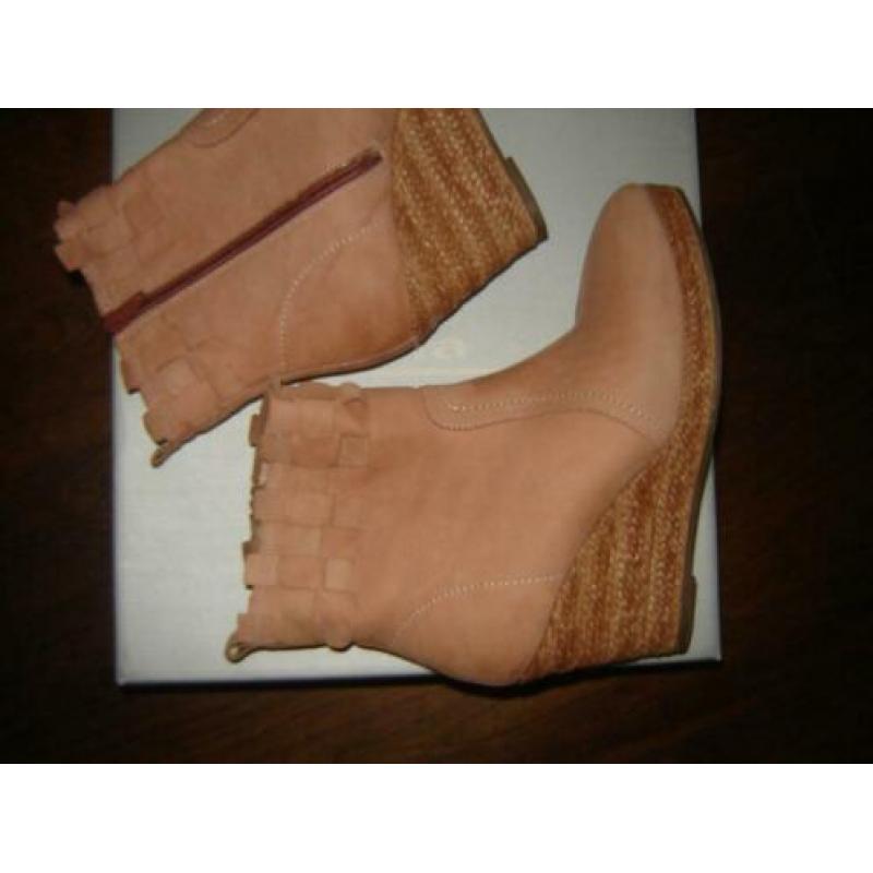 VIA VAI lederen boots MAAT 38 ALS NIEUW IN DOOS