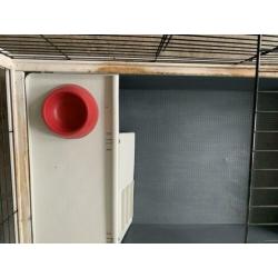 Mooi Ferplast konijnenhok van 100x63