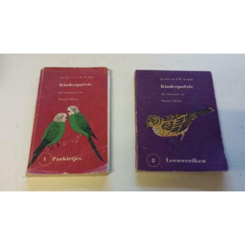 Retro drukwerk boekjes