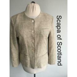 Scapa of Scotland Blazer 69% linnen & 31% zijde (mt: 46) 160