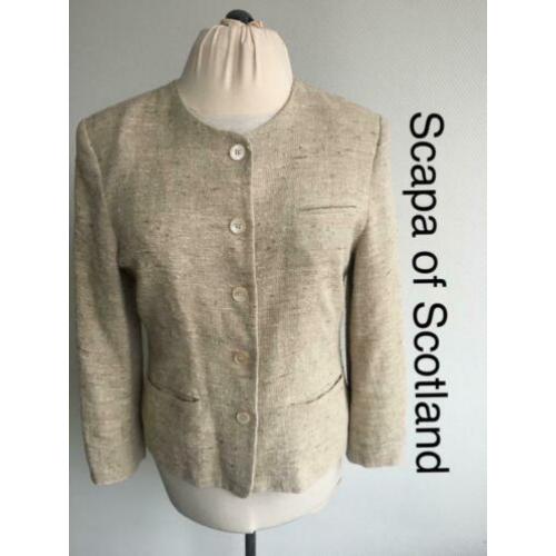 Scapa of Scotland Blazer 69% linnen & 31% zijde (mt: 46) 160