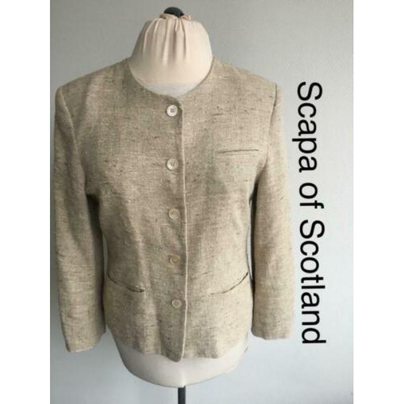 Scapa of Scotland Blazer 69% linnen & 31% zijde (mt: 46) 160