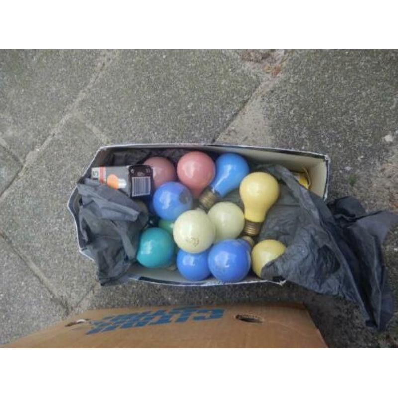 prikkabel met gekleurde lampjes