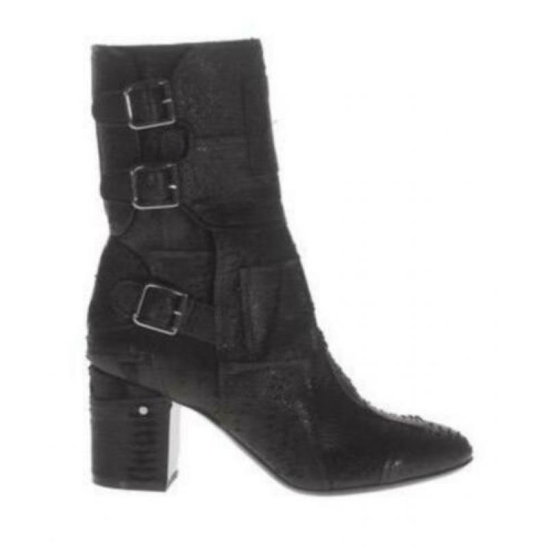 Patchwork booties van Laurence Dacade - maat 39 ZGAN!
