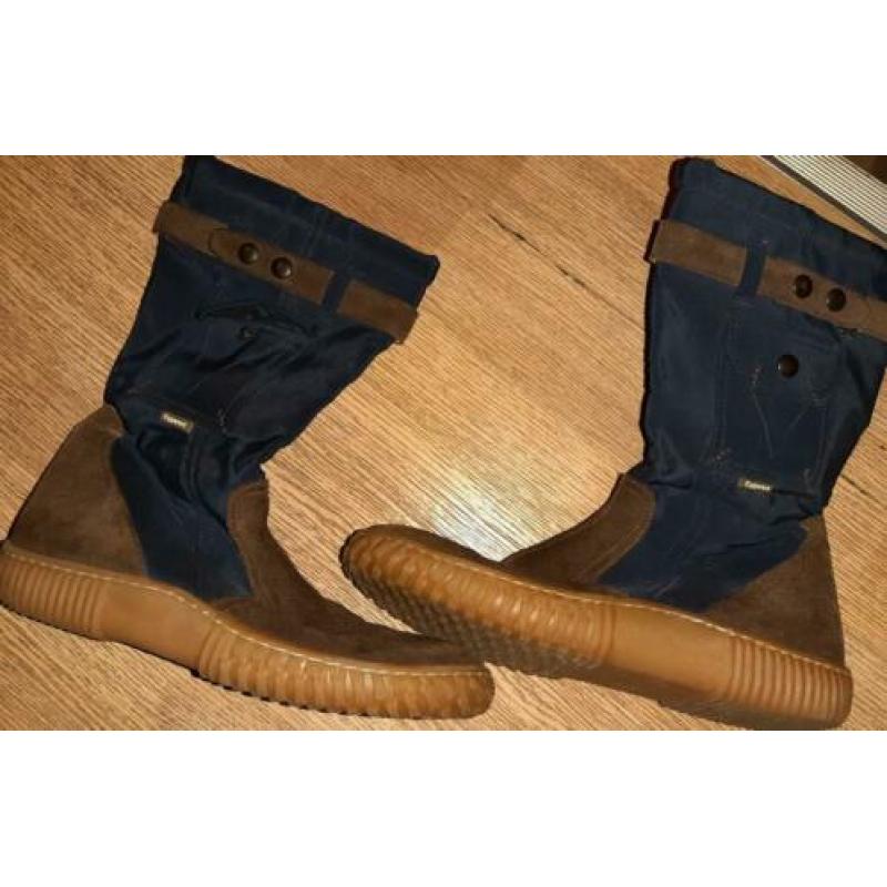 Skechers echt leer/suède