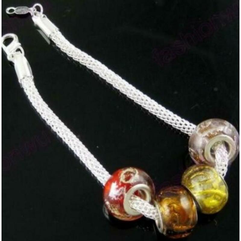 Slangencollier echt zilver 3,2 mm - 43 cm NIEUW ketting