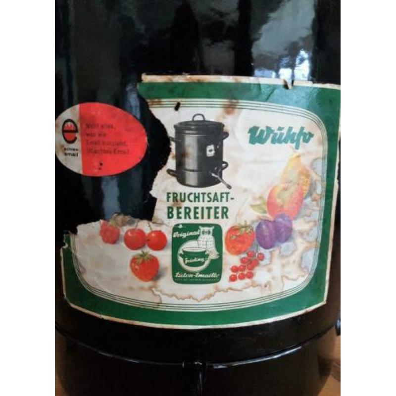 Emaille sappan/ontsapper, zwart