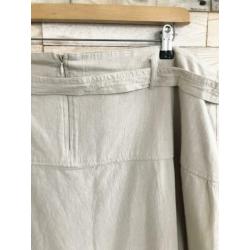 Studio Denmark grijs/beige rok, maat 50 - NP 89,95 - wyp