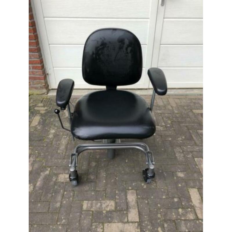 Zwarte Trippelstoel DOGE zgan
