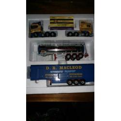 CORGI CC99165 D.R.Macleod of Stornoway Trucks & Trailers Set