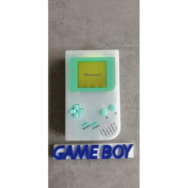 Custom Nintendo Gameboy classic met backlight en bivert mod