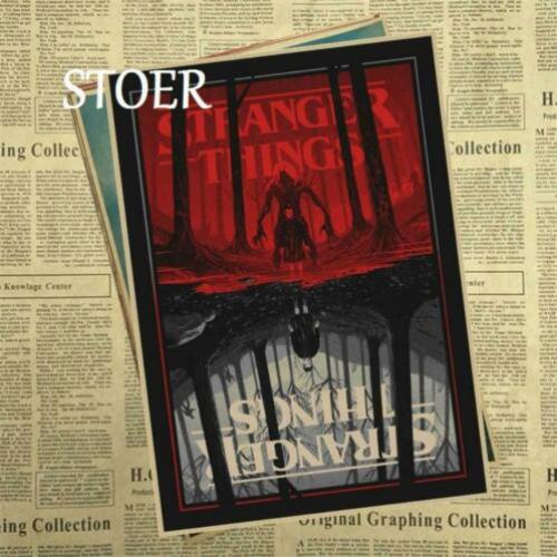 Stranger Things poster tv seizoen 3 bluray funko demogorgon